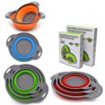 thumbnail image 2 of Escurridor de platos Cesta plegable de silicona Cocina Frutas y verduras, 2 of 2