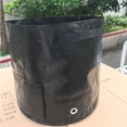 thumbnail image 4 of 2 Pcs Potato Vegetable Grow Bags Aeration Container with Strap Handles (PE, Black), 4 of 8