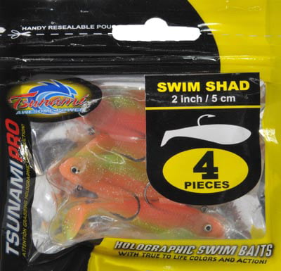 Details about   24 Paddle Tail Shad 2.5" Soft Plastic Fishing Swim Baits Solid Chartreuse 