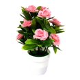 thumbnail image 1 of Artificial Flower Eco-friendly Washable 4 Colors Bonsai Pot Plant for Home, 1 of 10