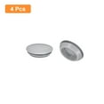 thumbnail image 3 of Uxcell 4pack Silicone Plugs, Rubber Round Snap in Locking Hole Plugs Waterproof Hole Plug for 35-38mm Hole, Grey, 3 of 6