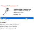 thumbnail image 2 of Steering Knuckle - Compatible with 2019 Audi RS5 Sportback 2.9L V6, 2 of 2