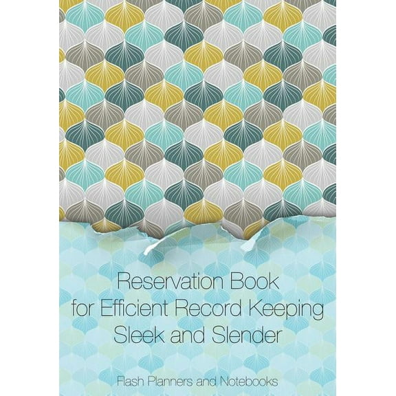 Reservation Book for Efficient Record Keeping - Sleek and Slender (Paperback)