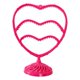 thumbnail image 4 of Soporte para pendientes en forma de corazón. Un regalo bonito y fácil de usar. Ideal para exhibir pendientes en casa. Rojo, 4 of 8