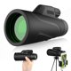 thumbnail image 1 of Telescopio monocular, 12x42 HD Potente telescopio monocular Monocular impermeable, para conciertos Caza Observación de aves Viajes, 1 of 5