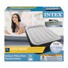 "Intex  16.5"" DuraBeam Deluxe Pillow Rest Airbed Mattress with Built-In Pump, Multiple Sizes"