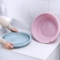 thumbnail image 1 of Household Camping Fishing Folding Wash Basins Collapsible Portable Water Bucket, 1 of 1