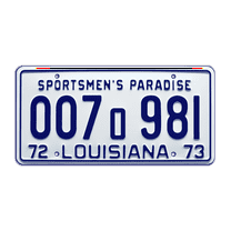 JAWS | Steven Spielberg | Shark Autopsy | Metal Stamped Replica Prop License Plate