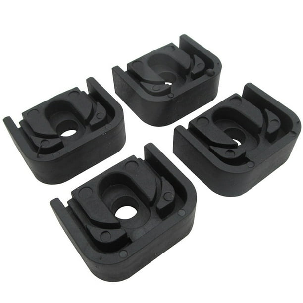 Almohadillas de goma antivibración para soportes de montaje de aire acondicionado, almohadillas antivibración de CA, 4 Uds.