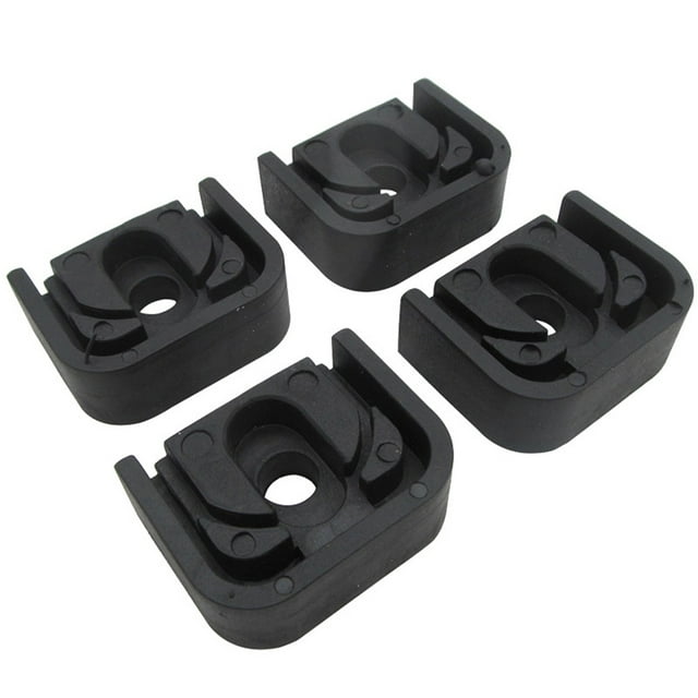 Miangastore 4pcs Anti-vibration Rubber Pads for Air Conditioner Mounting Brackets AC Anti-vibration Pads