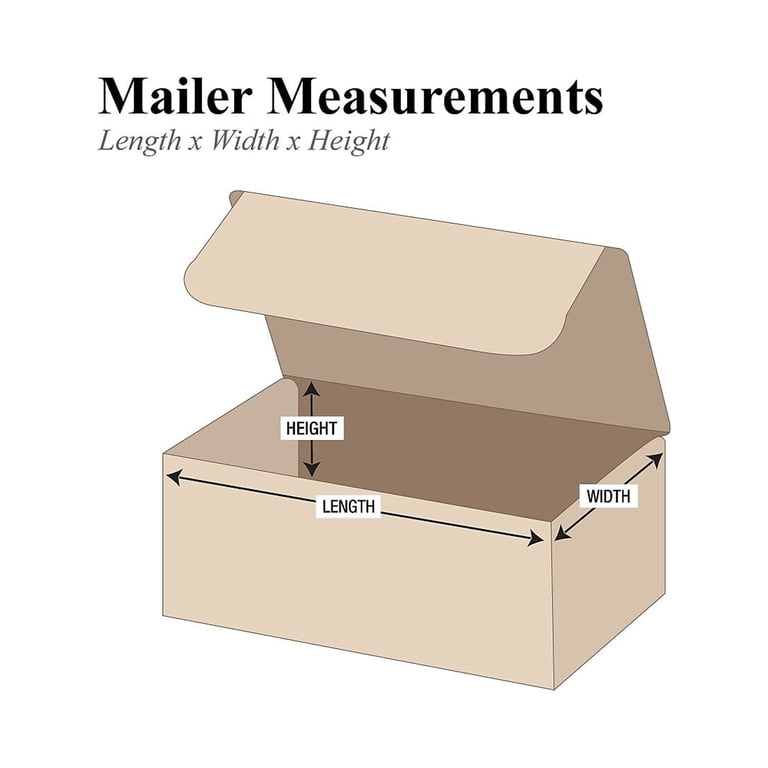 Box Partners Kraft Literature Mailers, 12 1/8