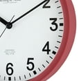 thumbnail image 4 of Mainstays Basic Indoor 8.78" Red Analog Round Modern Wall Clock, 4 of 7