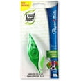 thumbnail image 5 of Paper Mate 660415 Liquid Paper DryLine Grip Correction Tape Dispenser, Pack of 3; Transparent Green Body; 1/5 inches Wide x 27.8 feet Long White Tape; Applies Dry, Rewrite Instantly; Swivel Tip, 5 of 6