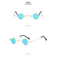 thumbnail image 2 of Gafas de sol redondas de marco pequeño moda retro tendencia europea y americana mini hip-hop príncipe espejo gafas de sol anti-ultravioleta ShuxiuWang  9024735117780, 2 of 2
