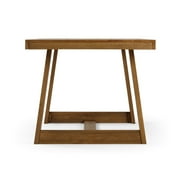 Plank+Beam Farmhouse 72 Dining Table, Solid Wood Rectangular Kitchen Table for 6 People
