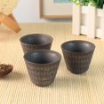 thumbnail image 5 of ABCISI Stone Golden Collections -60ml High Grade Ceramic Gongfu Tea Cup *3, Used with Gaiwan or Teapot, 5 of 11