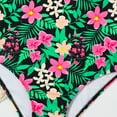 thumbnail image 6 of Coerni Girls Swimsuit One Piece Ruffle Floral Print Swim Suits Beach Pool Bathing Suits Toddler Rash Guard Swimwear Clothes, 6 of 7