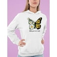 thumbnail image 2 of Make Your Own Magic W Daisies Hoodie Women -Image by Shutterstock, Female Large, 2 of 4