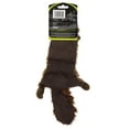 thumbnail image 2 of Hyper Pet Critter Skinz Stuffless Plush Beaver Super Squeaky Dog Toy with Squeaker, Large, Brown, 2 of 6