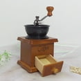 thumbnail image 4 of Visland Effective Manual Coffee Bean Grinder Metal Practical Adjustable Spice Grinder for Home, 4 of 7