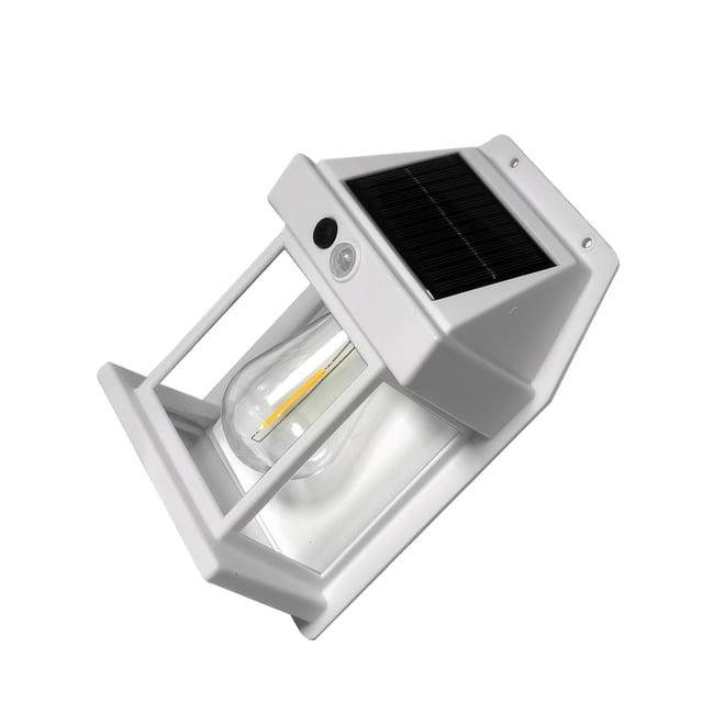 Toystoory Luces solares para exteriores, lámpara Led impermeable para decoración de jardín, luz Solar Led respetuosa con el medio ambiente Iluminación y accesorios blanco