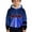 Blue, variant on Toddler Hoodies Boys Winter Long Sleeve Straight Floral Graphic Classic Fit Workout School Casual Outfits
