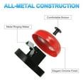 thumbnail image 3 of Desk Call Bell 2.5" Diameter, Dinner Desk Front Bell, Black/Red 2Pcs, 3 of 7