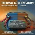 thumbnail image 4 of Noco Genius 10 Chargeur de Batterie Mainteneur & Desulfato, 4 of 7