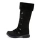 thumbnail image 5 of Botas de mujer con cordones y cremallera, botas de nieve, botas de algodón de felpa, zapatos cálidos de algodón puro, botas de caballero étnicas con bola de felpa Wmkox8yii ghj2317, 5 of 6