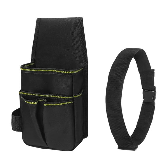 Miulika Tool Belt Bag Belt Tool Storage Bag,Adjustable Belt,Utility Belt Pouch,Portable Waist Bag for Plumbing Woodwork Gardening DIY