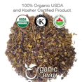 thumbnail image 2 of Organic Way Passion Flower Cut & Sifted (Passiflora incarnata) - Herbal Tea | European Wild-Harvest | Kosher & USDA Certified | Vegan, Non-GMO & Gluten Free | 100% Raw from Albania (1/4LBS / 4Oz), 2 of 3