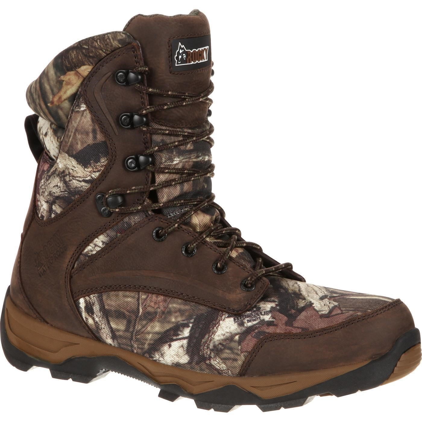 rocky men's 8 inch retraction 800g hunting boot