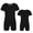 Black, variant on Girls Boys Short Sleeve Unitard Athletic Gymnastic Biketard Ballet Dance Leotard Sport Bodysuit Jumpsuit Rose 6