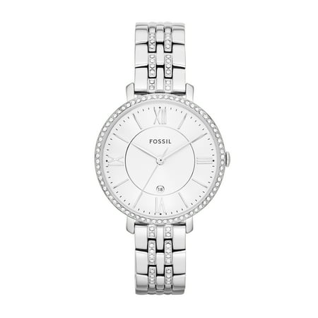 Fossil Jacqueline Women's Three-Hand Day-Date, Stainless Steel Watch