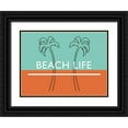 thumbnail image 1 of Lee, Judson 18x14 Black Ornate Wood Framed with Double Matting Museum Art Print Titled - Beach Life, 1 of 4