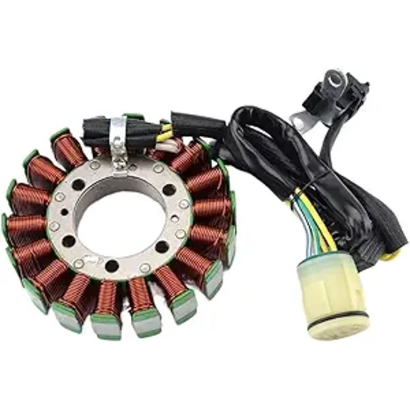 Ignition Stator Magneto Coil, Compatible with TRX420 Rancher FE FM TE TM FPE FPM, Replaces 31120-5-601, 31120-5-A51