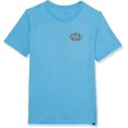 thumbnail image 2 of Quiksilver Kids' Boys' Youth T-Shirt Retro Waves Short Sleeve Crewneck Tee (Small, Azure Blue), 2 of 4