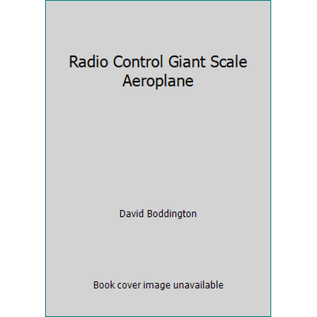 Radio Control Giant Scale Aeroplane [Paperback - Used]
