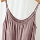 thumbnail image 5 of Blusa de pijama de manga corta para mujer, lisa, informal, a la moda, con cuello redondo, sin mangas, para dormir, pijamas para mujer, 5 of 5