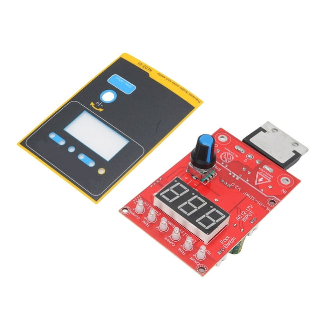 Módulo De Control De Corriente Del Soldador De La Mancha Pantalla Digital Pantalla Digital Tablero De Controlador De Doble Pulso 100A Para Transformador De CA De Hasta 3000W