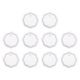 thumbnail image 1 of Uxcell 10 Pcs Moldes de Llaveros de Resina en Forma de Flor, Kit de Moldes de Silicona Epóxica con Agujero para Colgantes de Llaveros y Joyería, 1 of 5