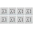 thumbnail image 1 of 8X 2.1A Dual USB Wall Charger Socket Adapter Universial Power Outlet Panel Wite Switch, 1 of 8
