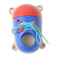 thumbnail image 2 of Busy Board Accessories, Portable Sensory Toy, Basic Life Skills, Multifunctional wooden shoes, 2 of 9