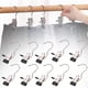 thumbnail image 2 of 10 unidades de pinzas para tender la ropa que ahorran espacio, para sombreros y pantalones, ganchos para colgar, giratorios 360°, de acero inoxidable, ganchos metálicos para colgar, pinzas para..., 2 of 3