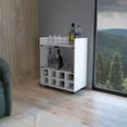 thumbnail image 4 of We Have Furniture Bar Cart Philadelphia, Living Room, White, 4 of 8