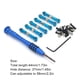 thumbnail image 5 of Vogacara Biela de coche con Control remoto de 6 uds, piezas de vehículo controladas ajustables, repuesto de montaje de coches para WLtoys silver Kits de construcción modelo azul Vogacara FN001591-01, 5 of 5