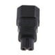 thumbnail image 1 of Adaptador de corriente Sunnimix Convertidor de Enchufe Moldeado IEC C14 a C7 cable de extensión de energía, 1 of 7