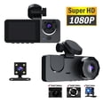 thumbnail image 6 of 1080P Three Lens Car DVR DashCam Video Recorder Front Rear And Inside Camera, 6 of 20