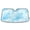 Blue, variant on Dailycode Foldable Car Windshield Sun Shade Front Window Visor Blocks UV Rays Keeps Interior Cool 57x31.5 Light Blue Watercolor Cloud