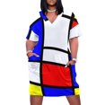 thumbnail image 2 of Vestido Mondrian con bolsillos sueltos Vestido largo vestidos, 2 of 7